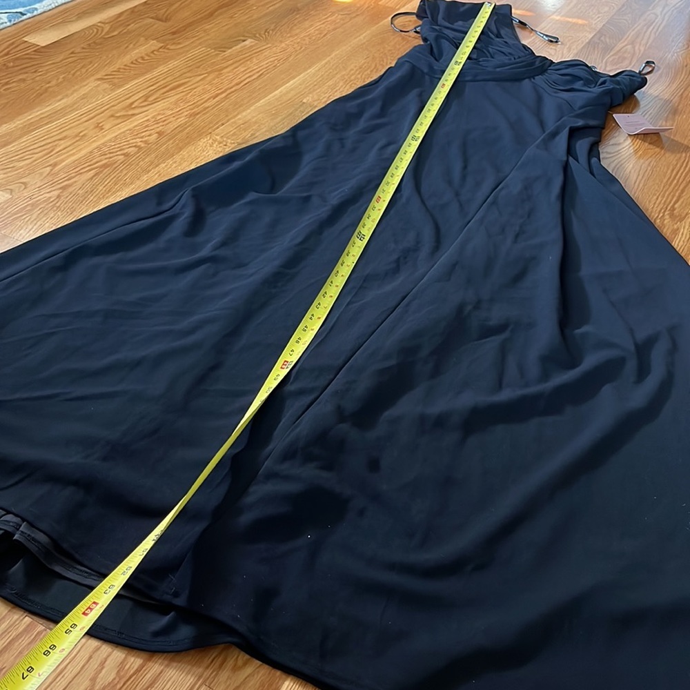 NWT Tadashi Shoji Callahan Dress Size XL Mother of the Bride Black - Picture 12 of 16